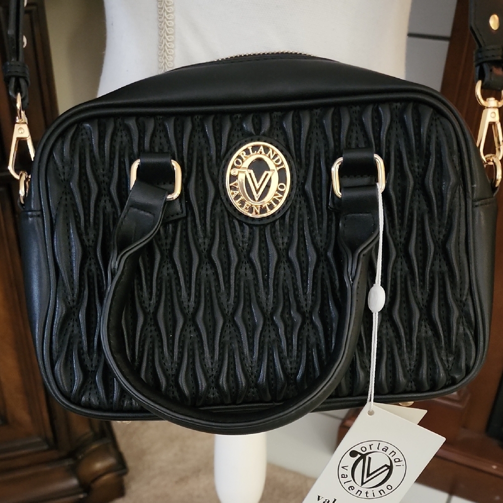 NWT Valentino Orlandi Satchel/Crossbody Handbag